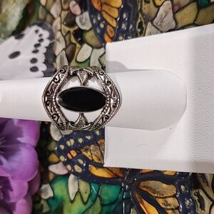Onyx Boho Style Fashion Ring